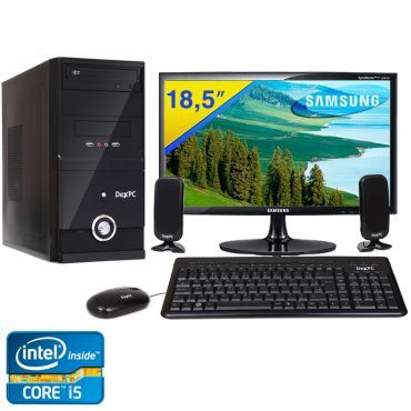 Computador Dexcom com Processador Intel® Core i5, 4GB de Mem