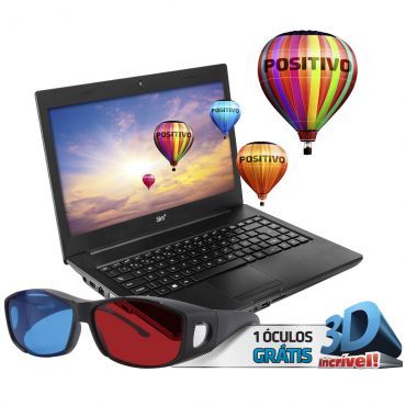 Notebook Positivo com processador Intel® Dual Core™, Tela de